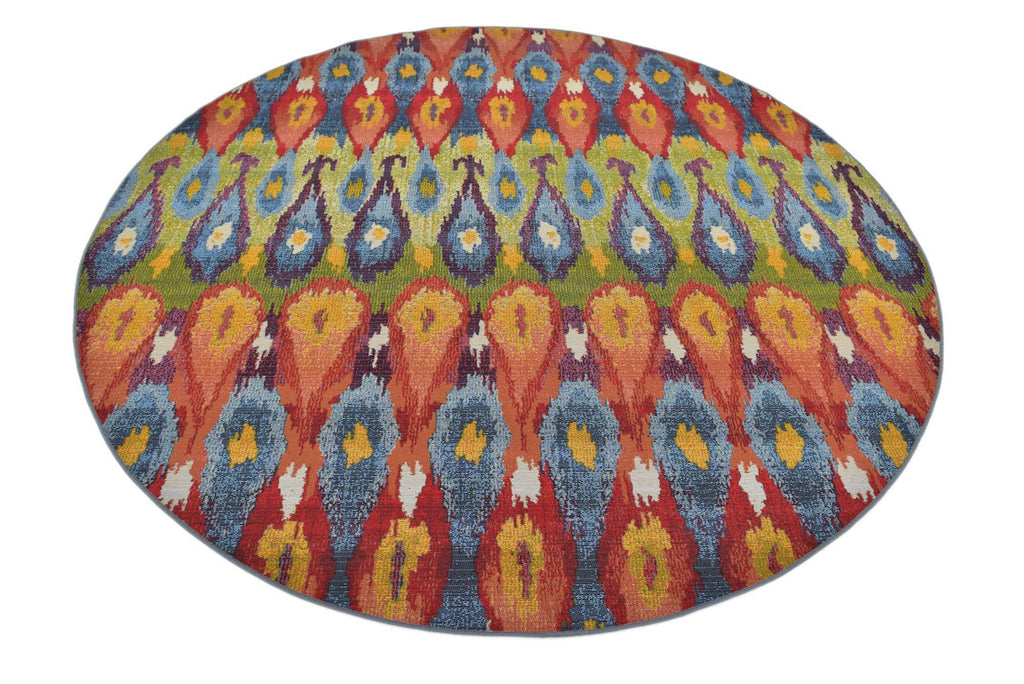 Outdoor Ikat Rug - The Nifty Decor