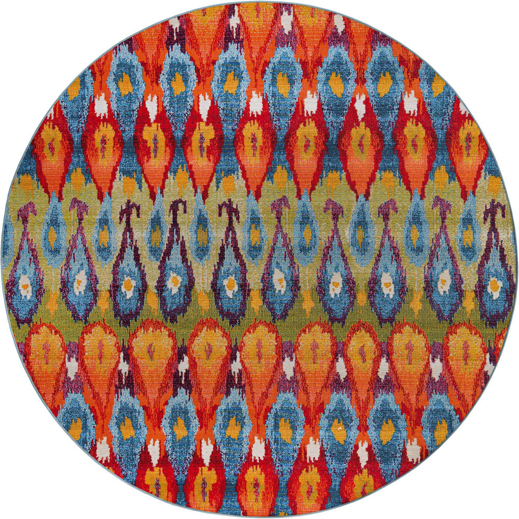 Outdoor Ikat Rug - The Nifty Decor