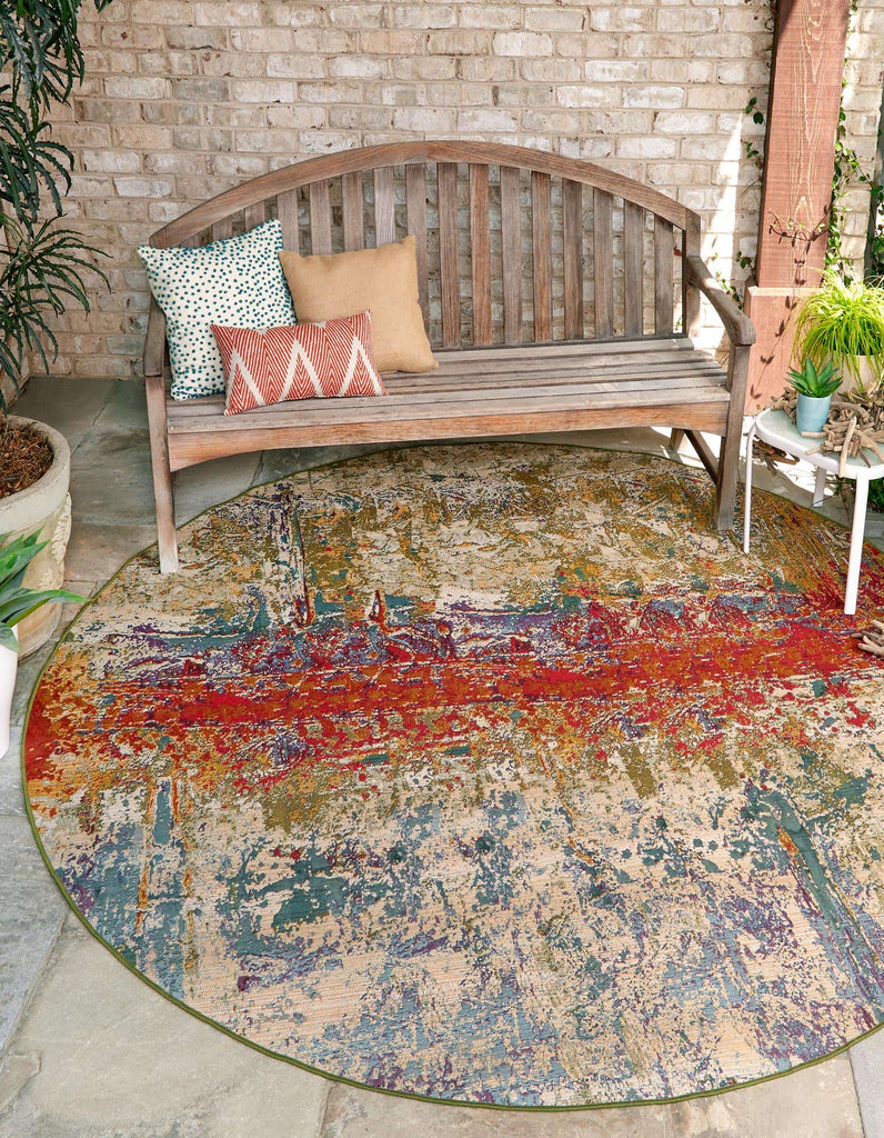 Outdoor Crumpled Rug - The Nifty Decor