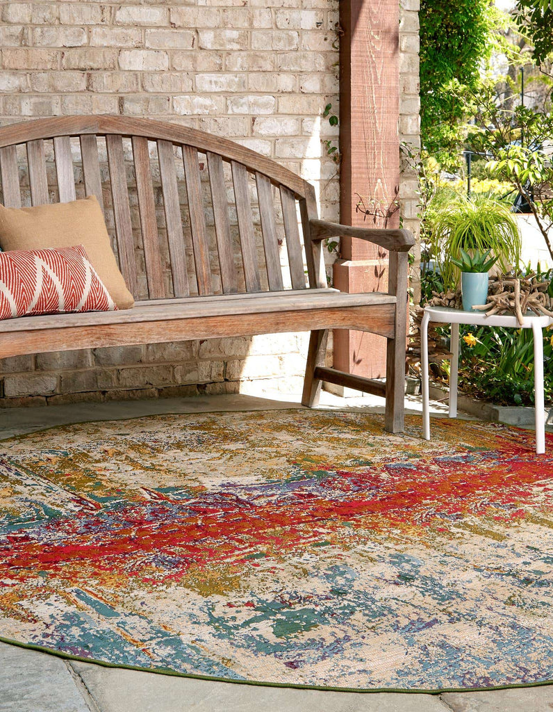Outdoor Crumpled Rug - The Nifty Decor