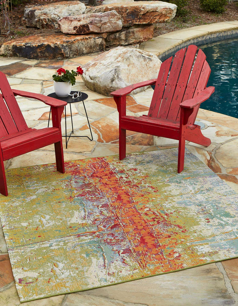 Outdoor Crumpled Rug - The Nifty Decor