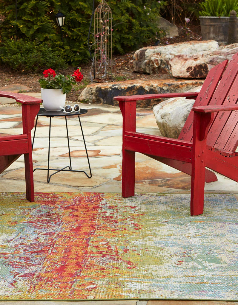 Outdoor Crumpled Rug - The Nifty Decor