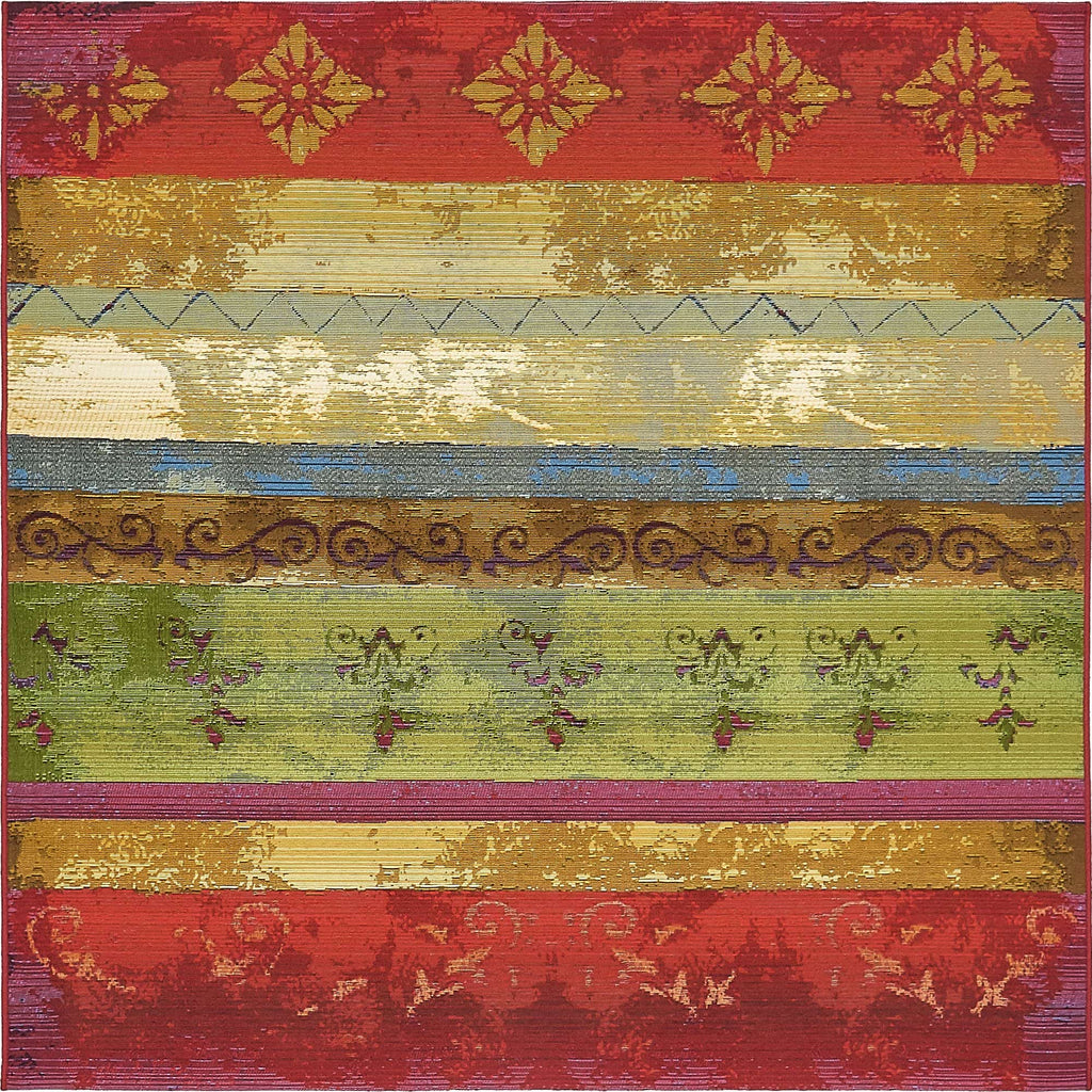 Outdoor Traditional Rug - The Nifty Decor