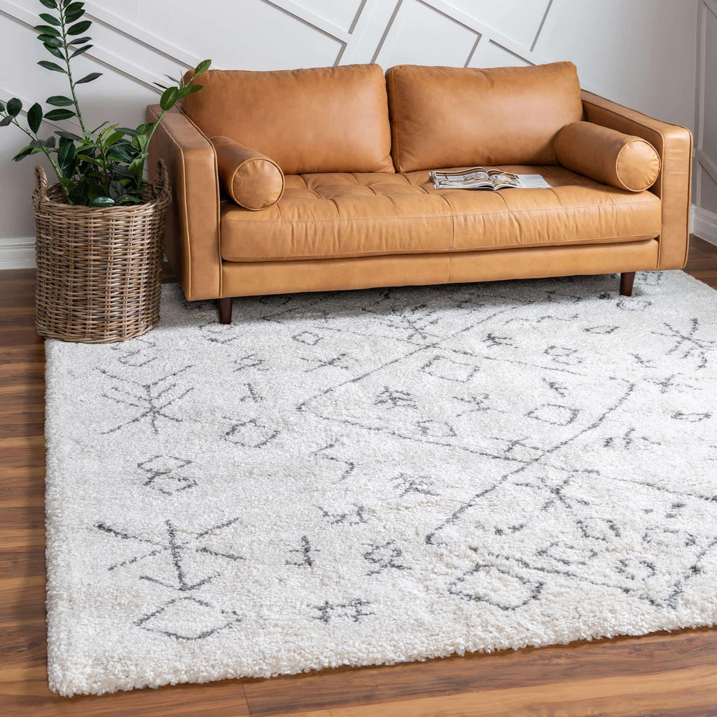 Tribal Rabat Shag Rug - The Nifty Decor