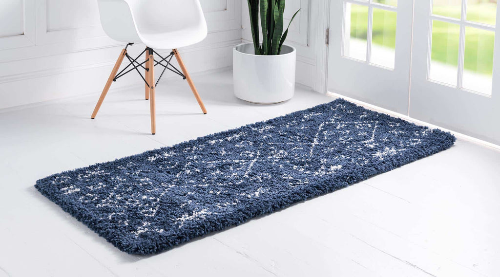 Tribal Rabat Shag Rug - Bombay Mercantile