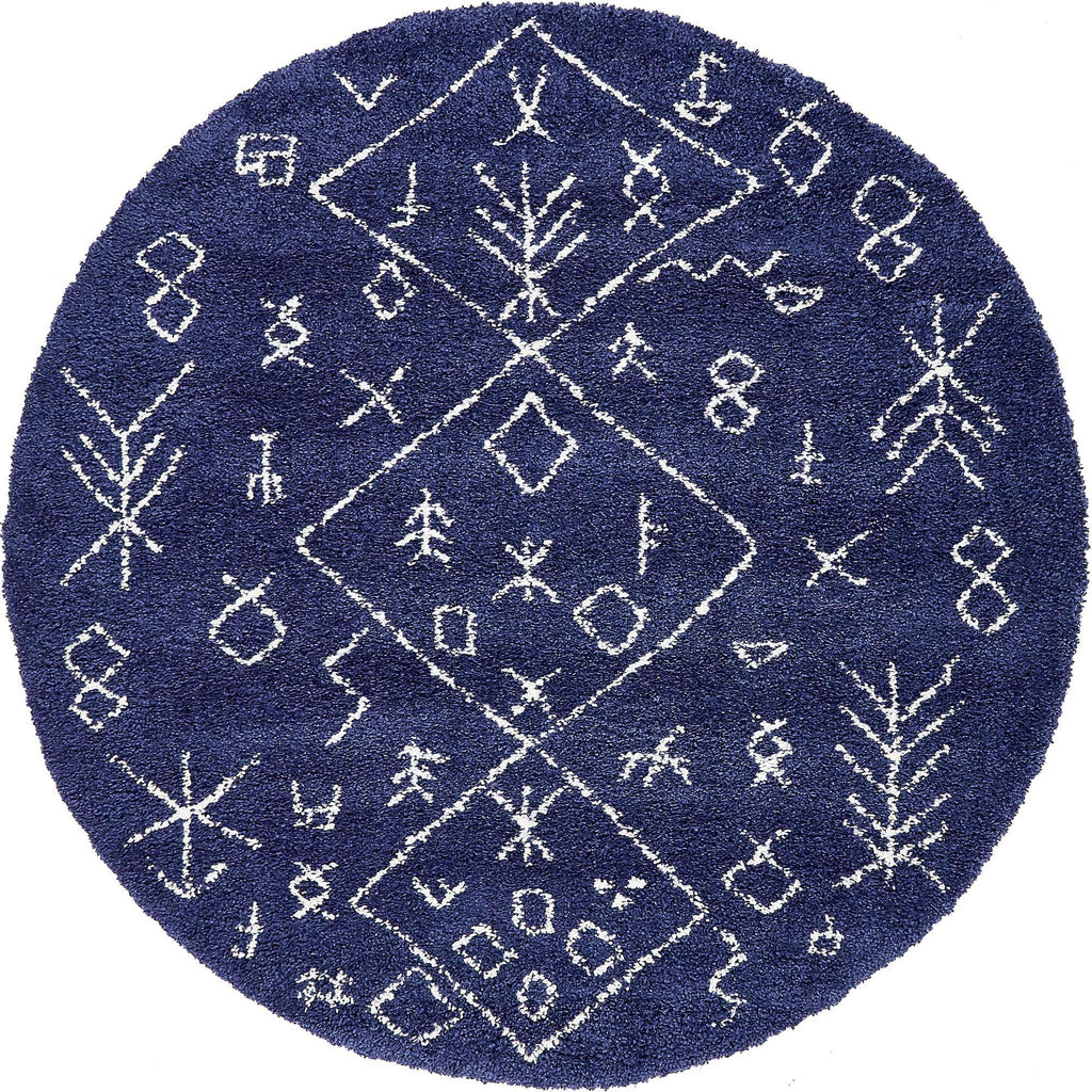 Tribal Rabat Shag Rug - Bombay Mercantile
