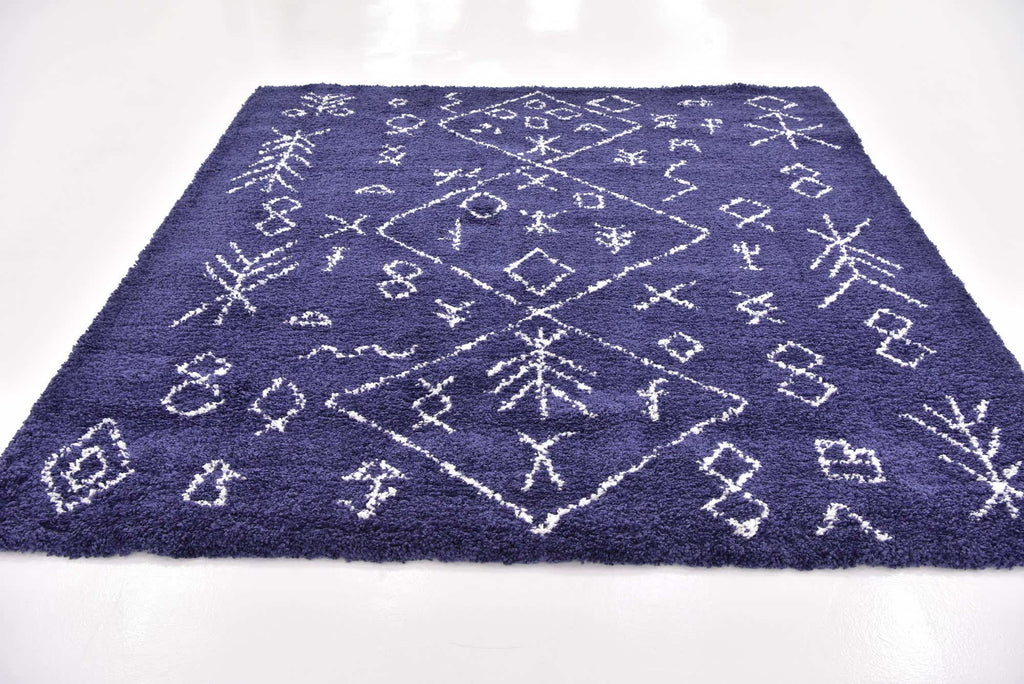 Tribal Rabat Shag Rug - Bombay Mercantile
