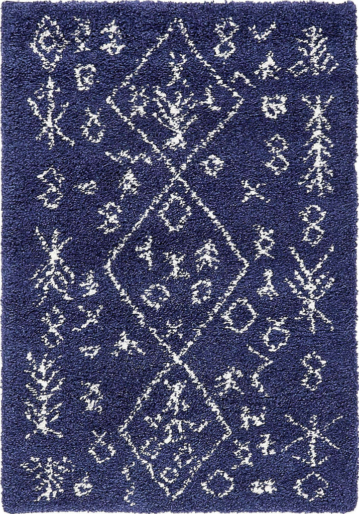 Tribal Rabat Shag Rug - Bombay Mercantile