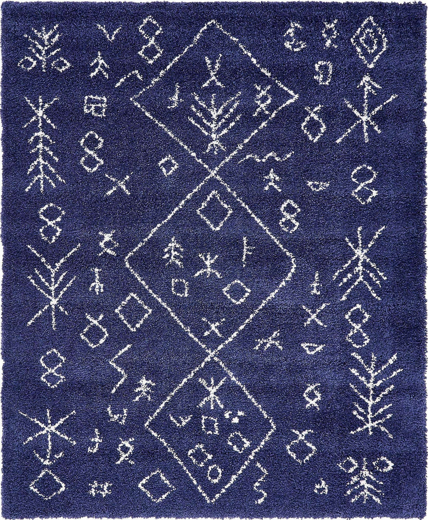 Tribal Rabat Shag Rug - Bombay Mercantile