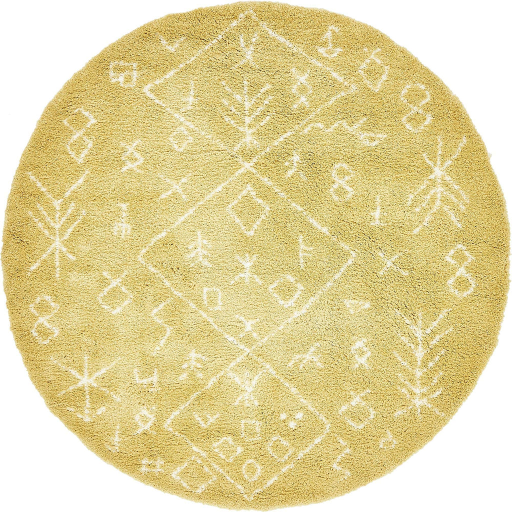 Tribal Rabat Shag Rug - Bombay Mercantile