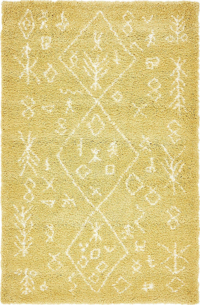 Tribal Rabat Shag Rug - Bombay Mercantile