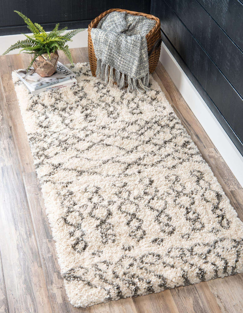 Geometric Rabat Shag Rug - The Nifty Decor