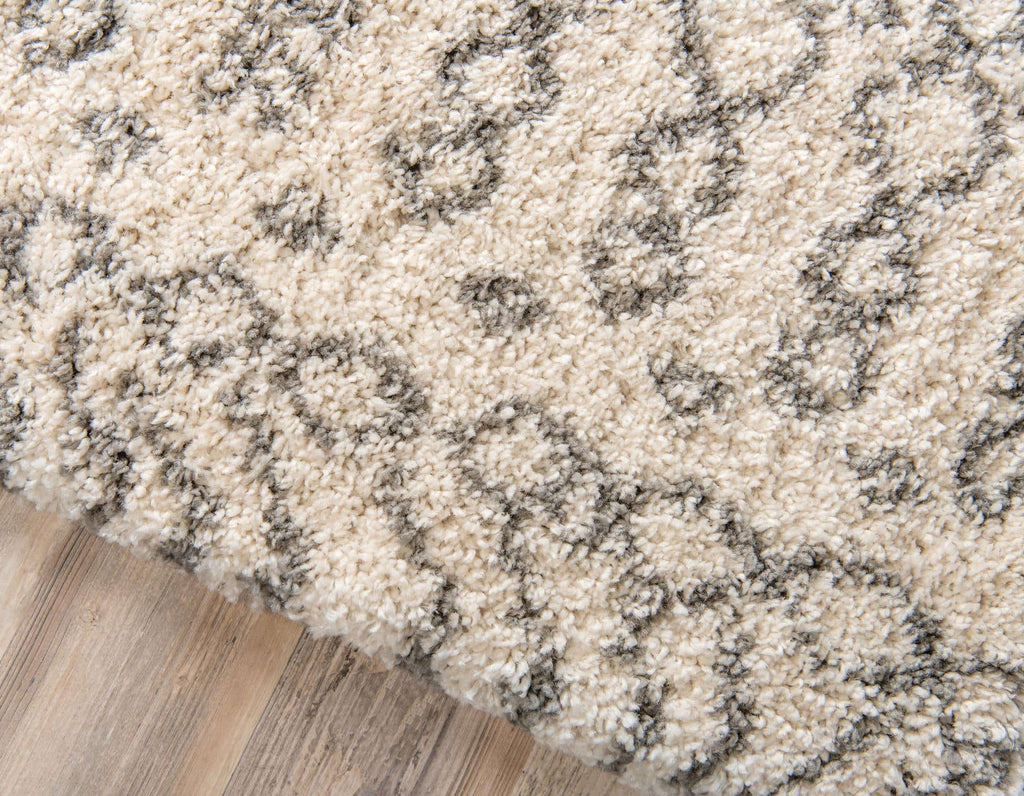 Geometric Rabat Shag Rug - The Nifty Decor
