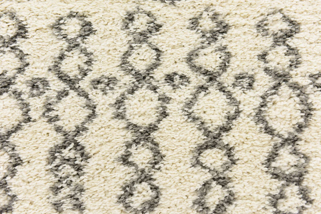 Geometric Rabat Shag Rug - The Nifty Decor