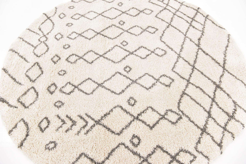 Geometric Rabat Shag Rug - The Nifty Decor