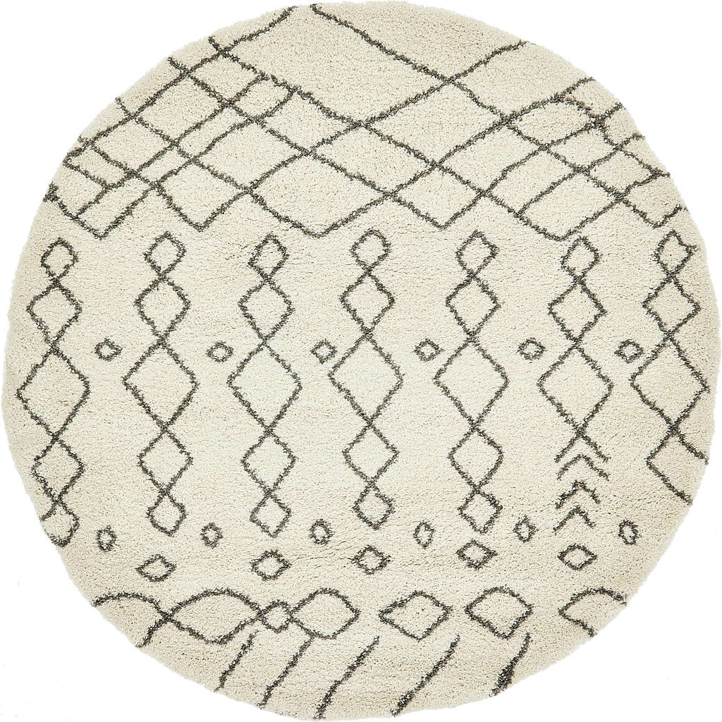 Geometric Rabat Shag Rug - The Nifty Decor