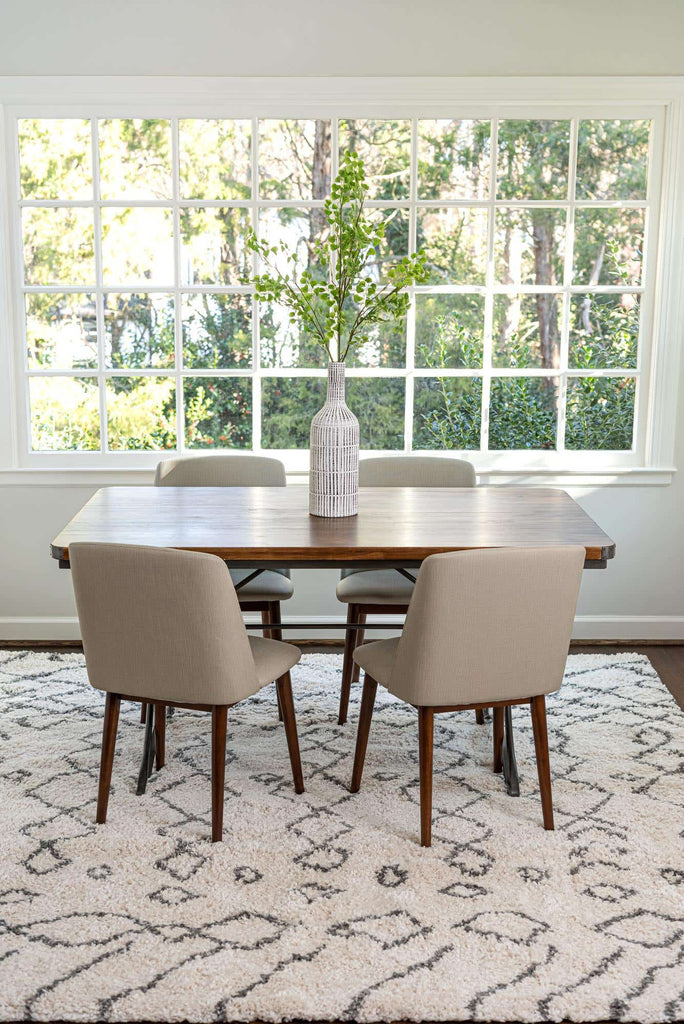 Geometric Rabat Shag Rug - The Nifty Decor