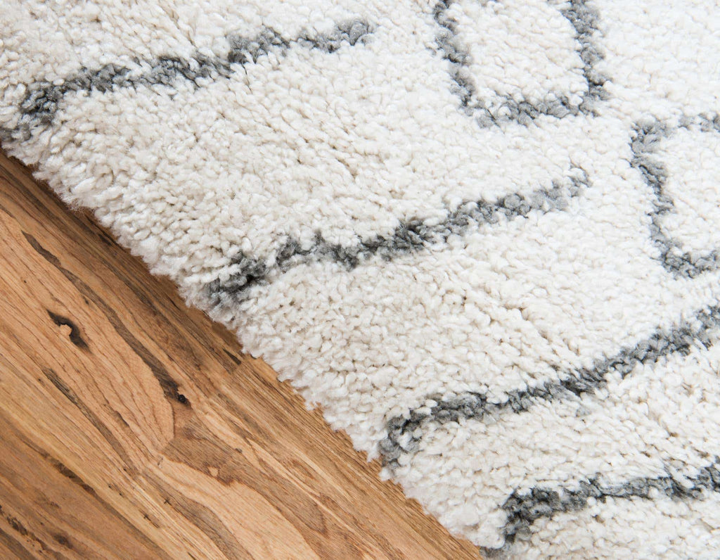 Geometric Rabat Shag Rug - The Nifty Decor