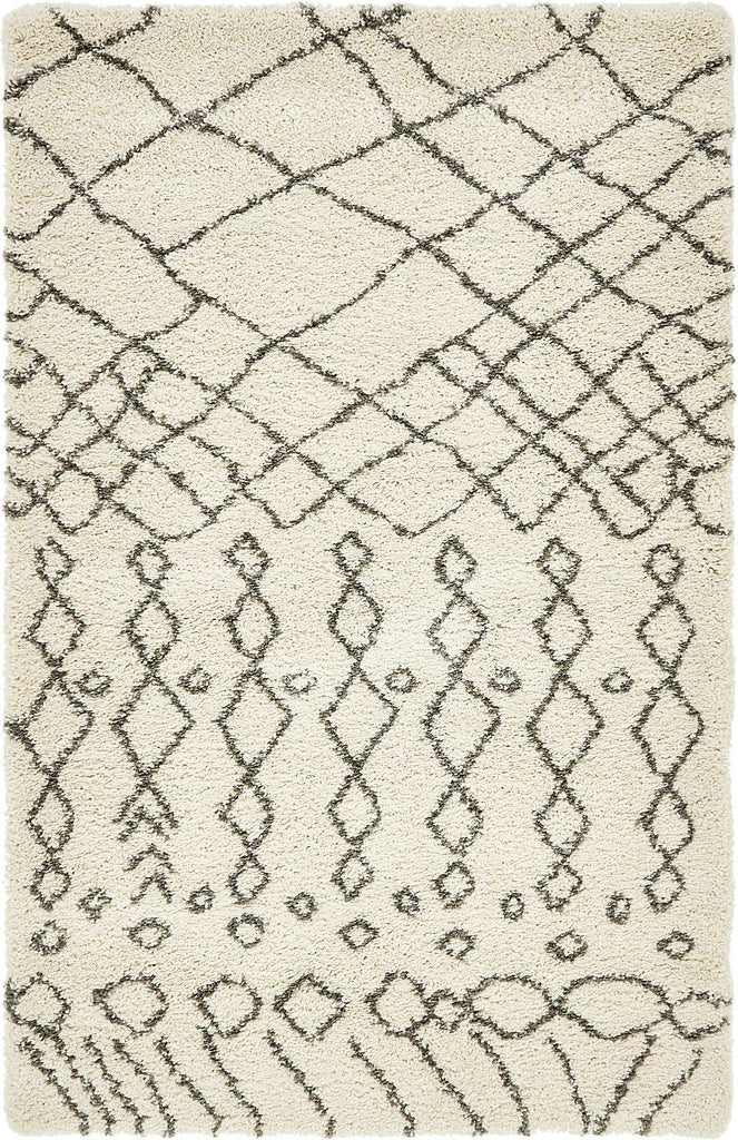 Geometric Rabat Shag Rug - The Nifty Decor
