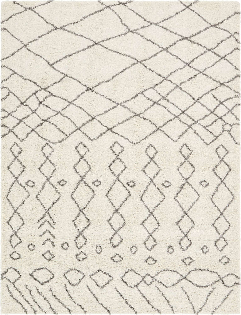 Geometric Rabat Shag Rug - The Nifty Decor