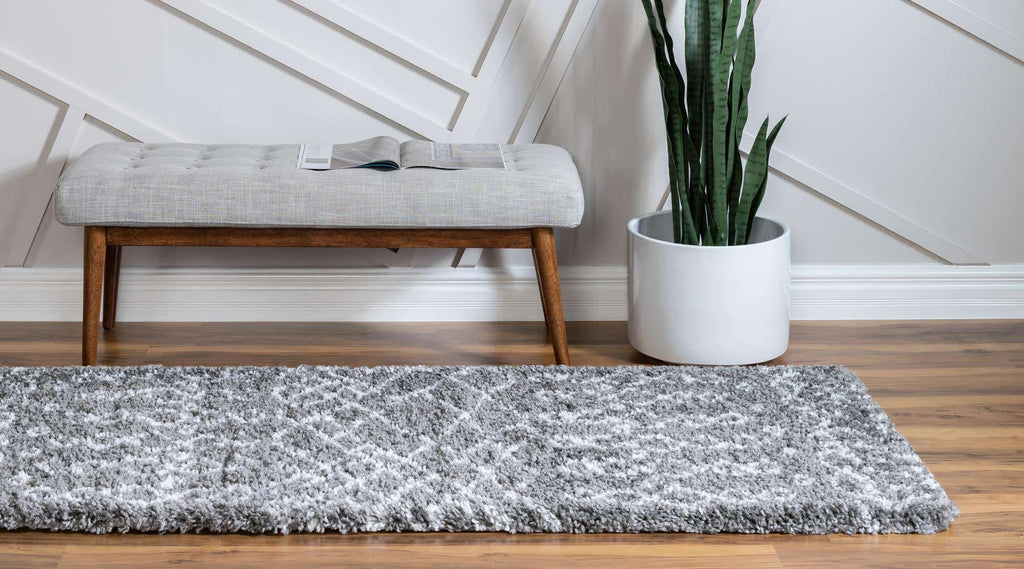 Geometric Rabat Shag Rug - The Nifty Decor
