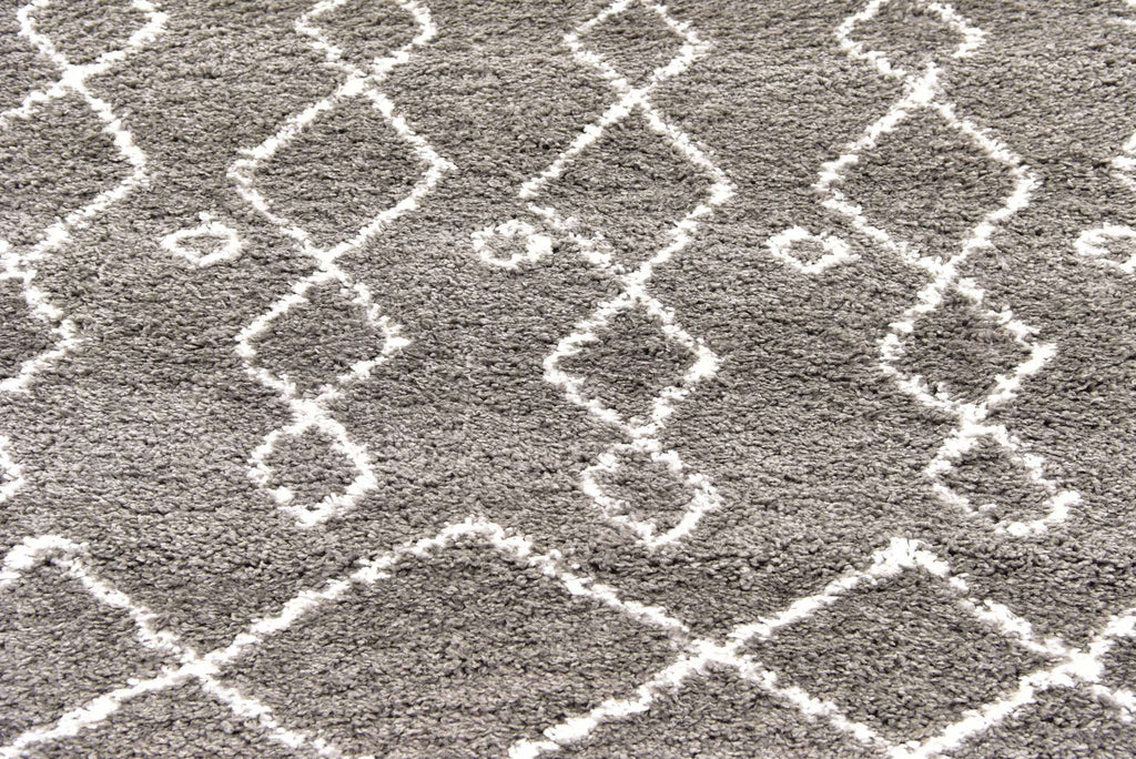Geometric Rabat Shag Rug - The Nifty Decor