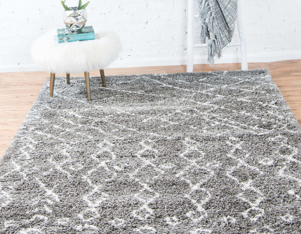 Geometric Rabat Shag Rug - The Nifty Decor