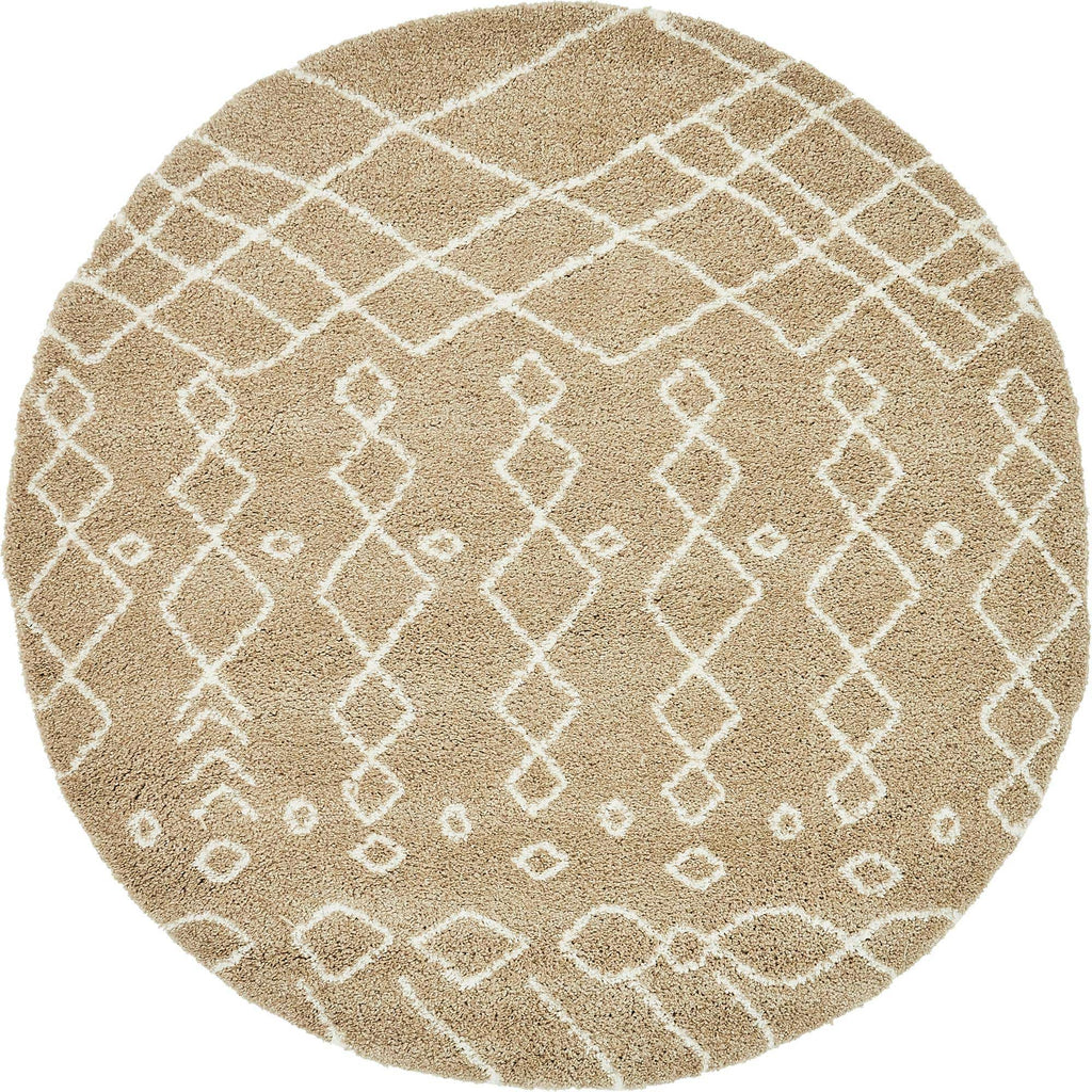 Geometric Rabat Shag Rug - Bombay Mercantile