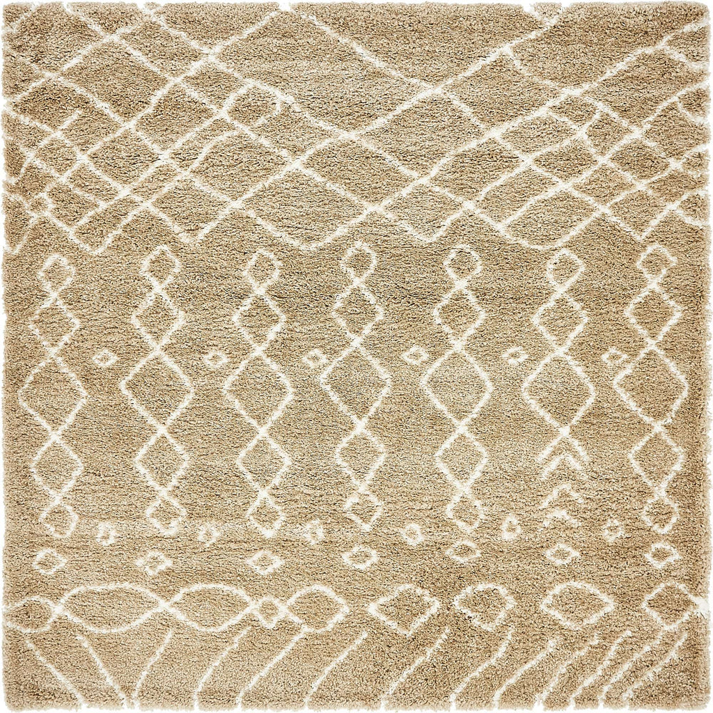 Geometric Rabat Shag Rug - Bombay Mercantile