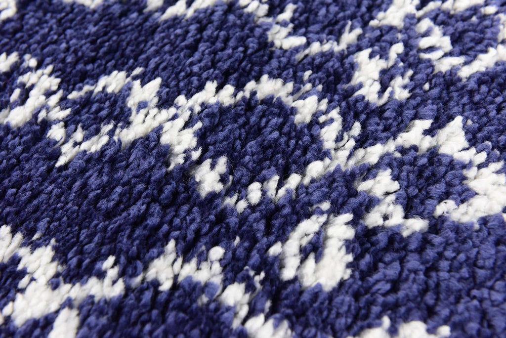 Geometric Rabat Shag Rug - Bombay Mercantile