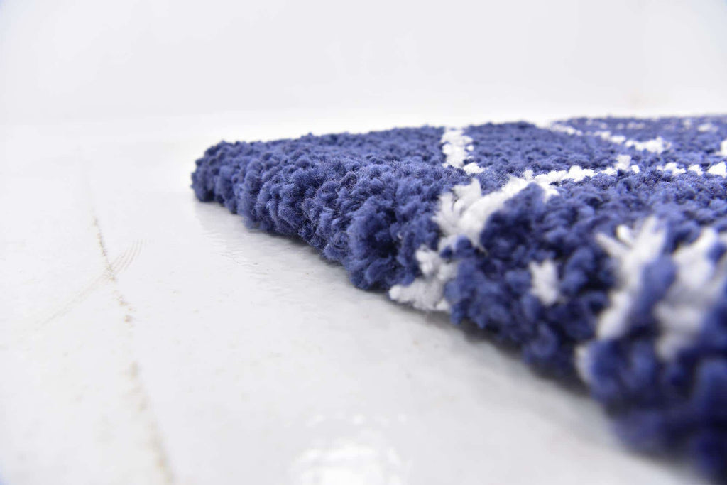 Geometric Rabat Shag Rug - Bombay Mercantile