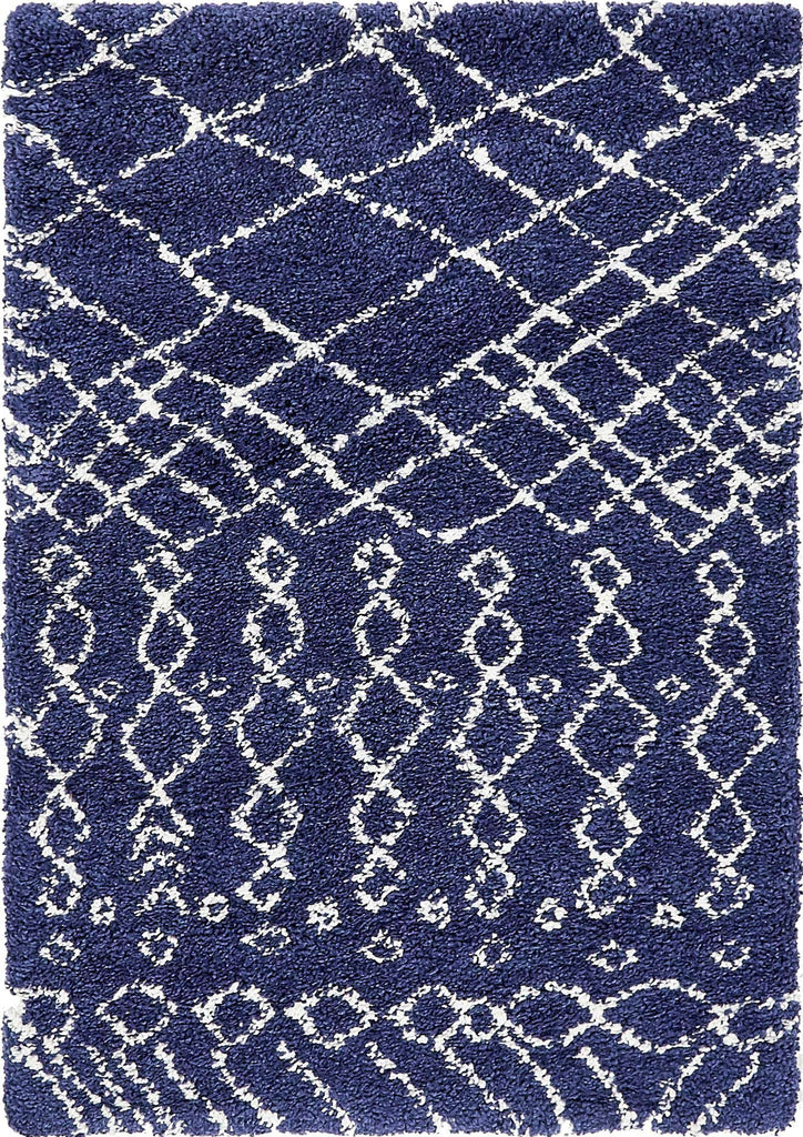 Geometric Rabat Shag Rug - Bombay Mercantile