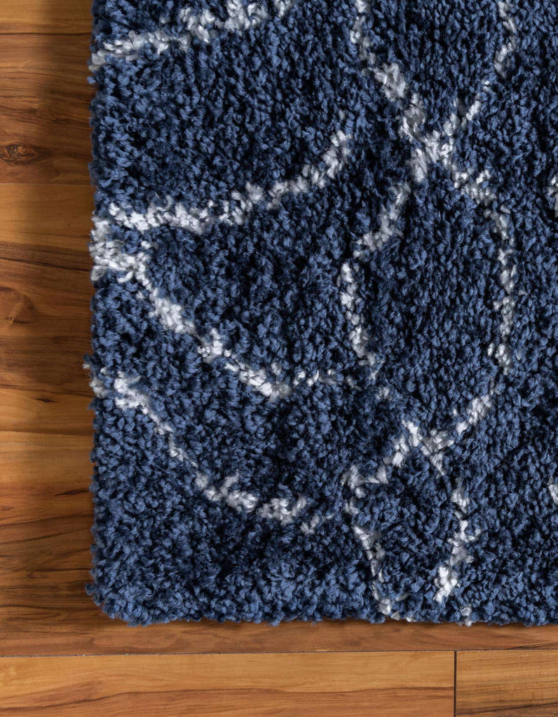 Geometric Rabat Shag Rug - Bombay Mercantile