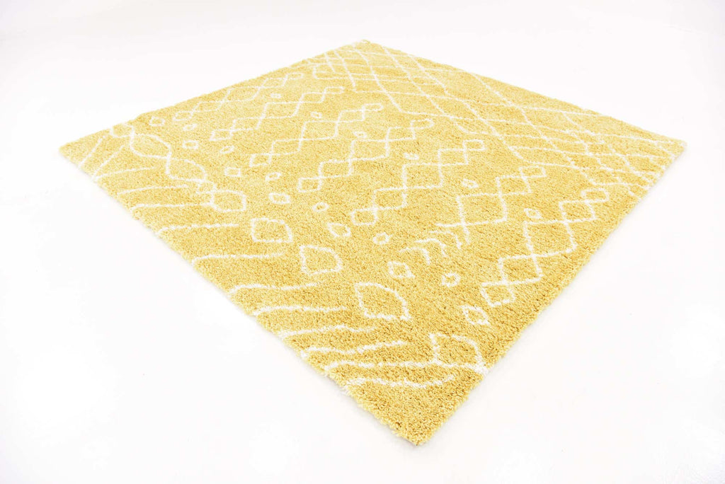 Geometric Rabat Shag Rug - Bombay Mercantile
