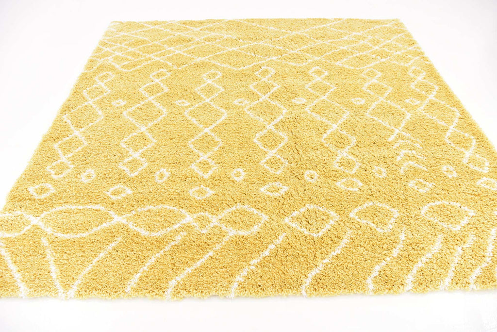 Geometric Rabat Shag Rug - Bombay Mercantile