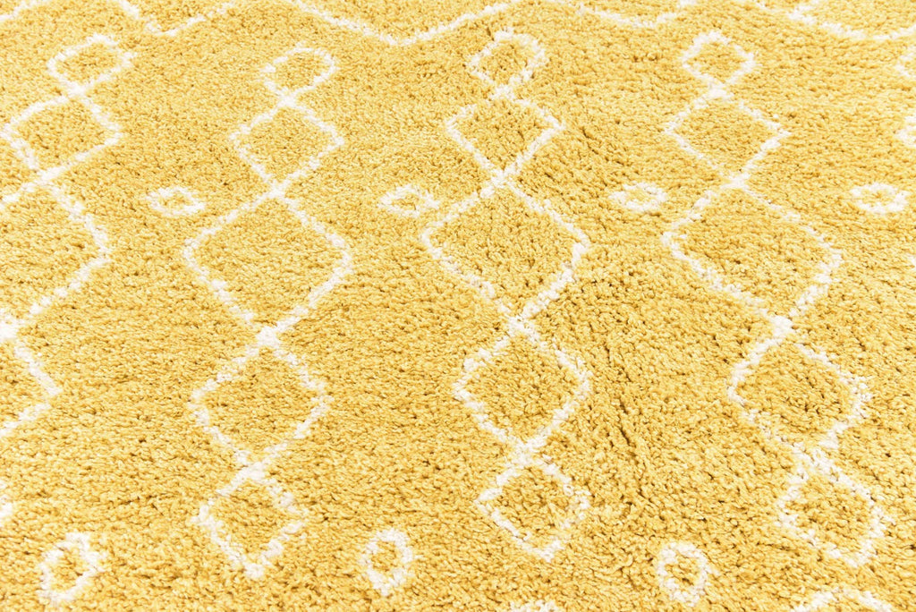 Geometric Rabat Shag Rug - Bombay Mercantile