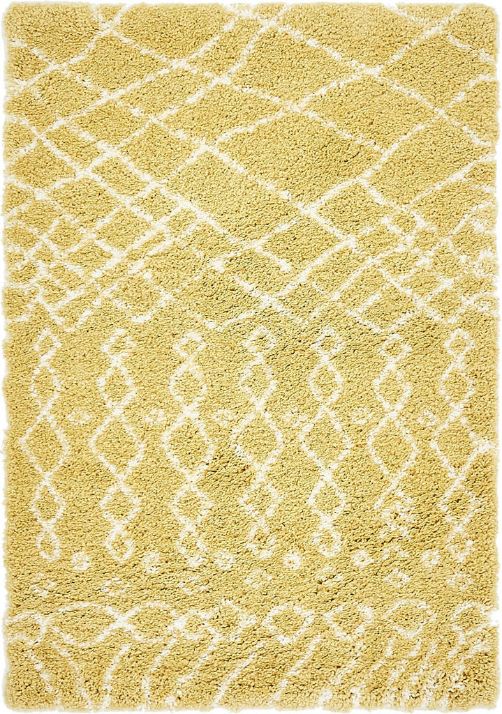 Geometric Rabat Shag Rug - Bombay Mercantile