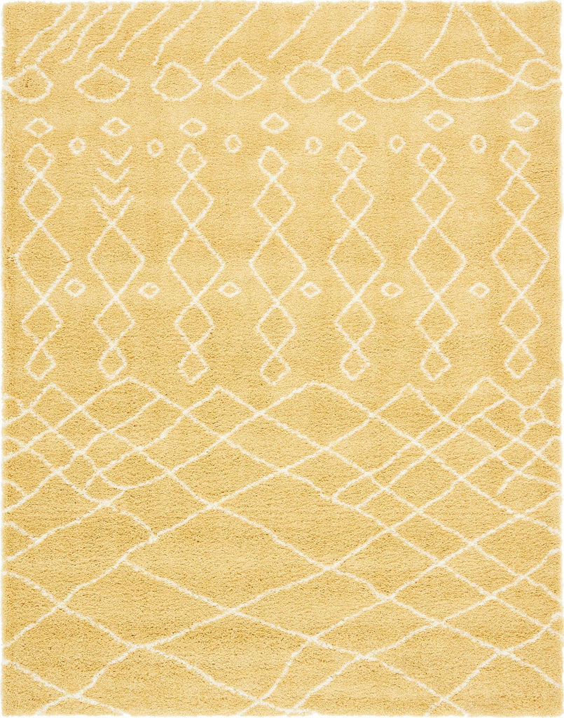 Geometric Rabat Shag Rug - Bombay Mercantile