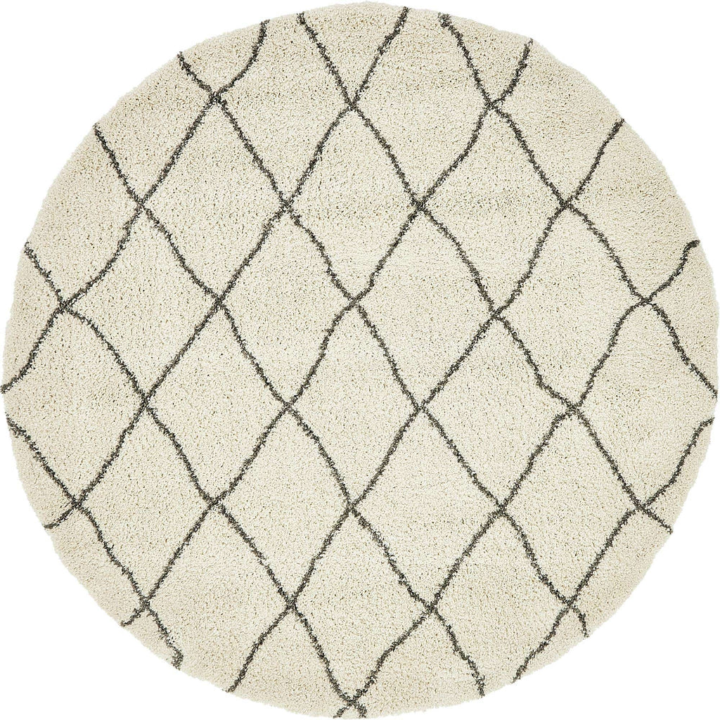 Trellis Rabat Shag Rug - The Nifty Decor