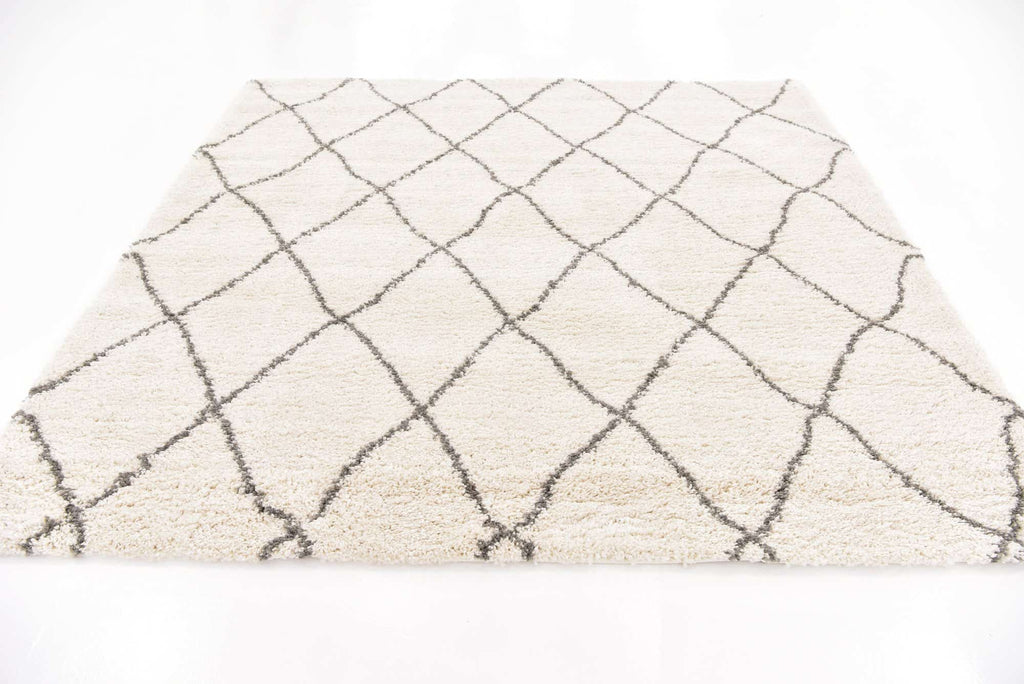 Trellis Rabat Shag Rug - The Nifty Decor