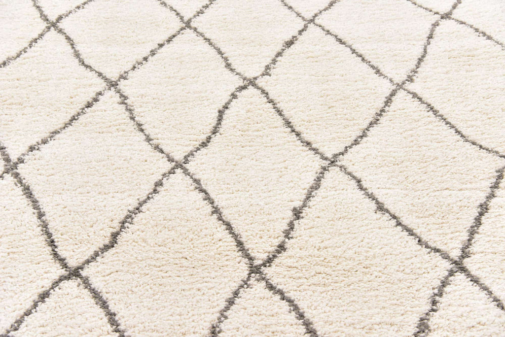 Trellis Rabat Shag Rug - The Nifty Decor