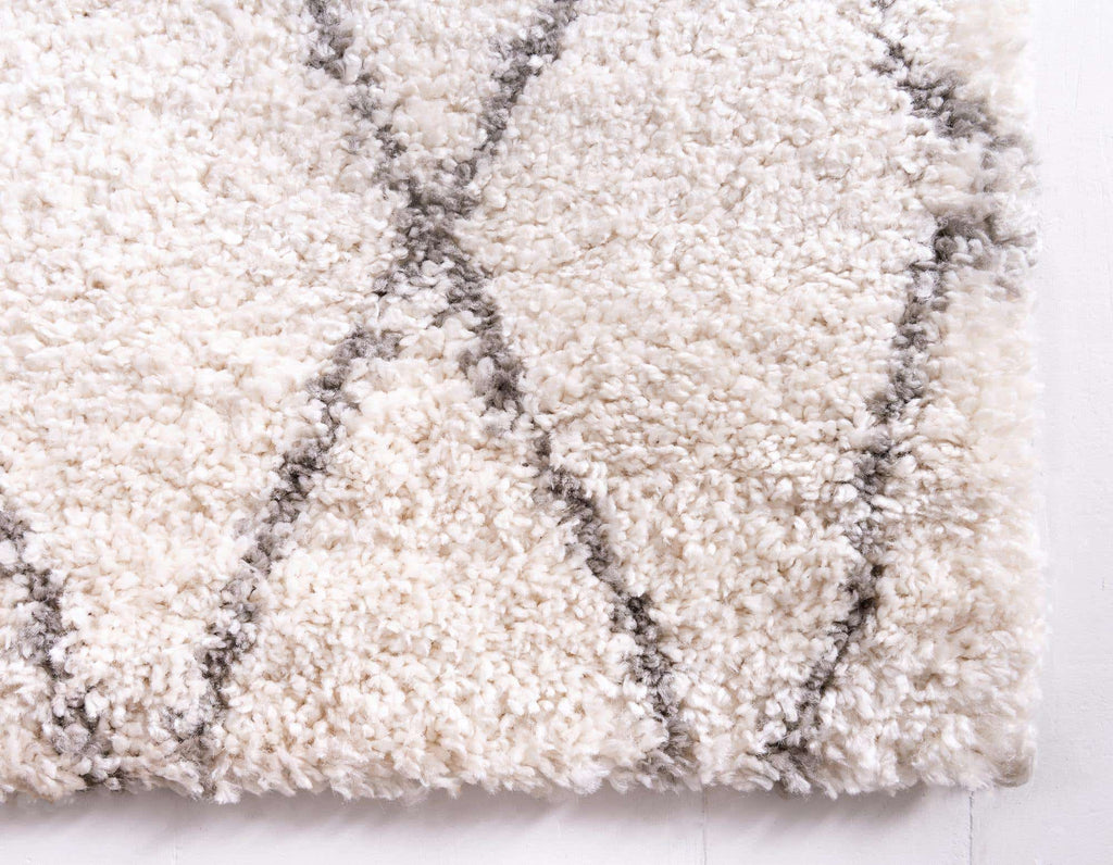 Trellis Rabat Shag Rug - The Nifty Decor