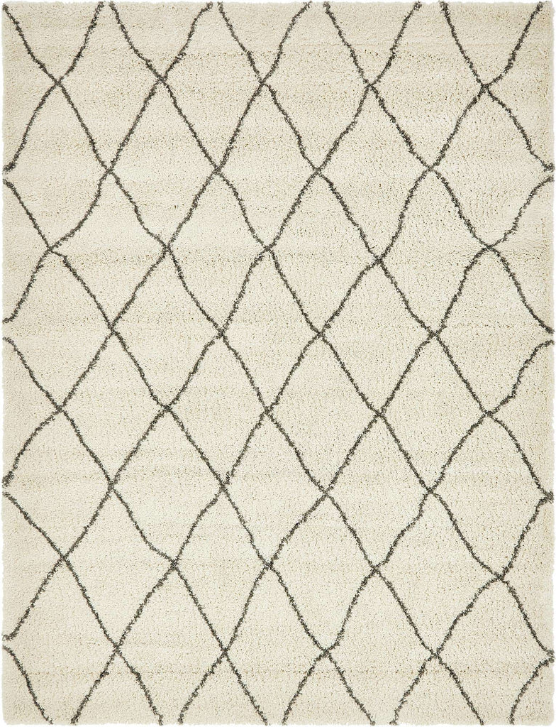 Trellis Rabat Shag Rug - The Nifty Decor