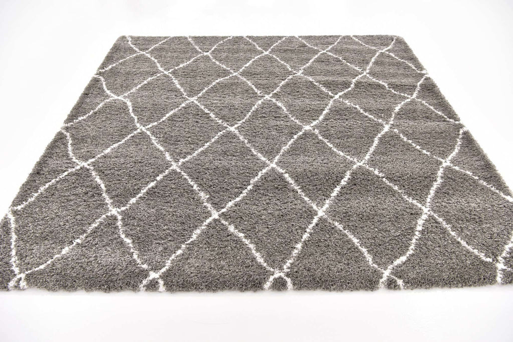 Trellis Rabat Shag Rug - The Nifty Decor