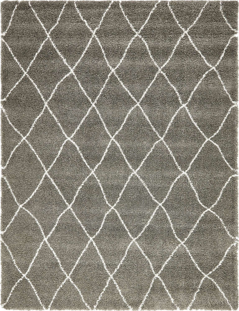Trellis Rabat Shag Rug - The Nifty Decor