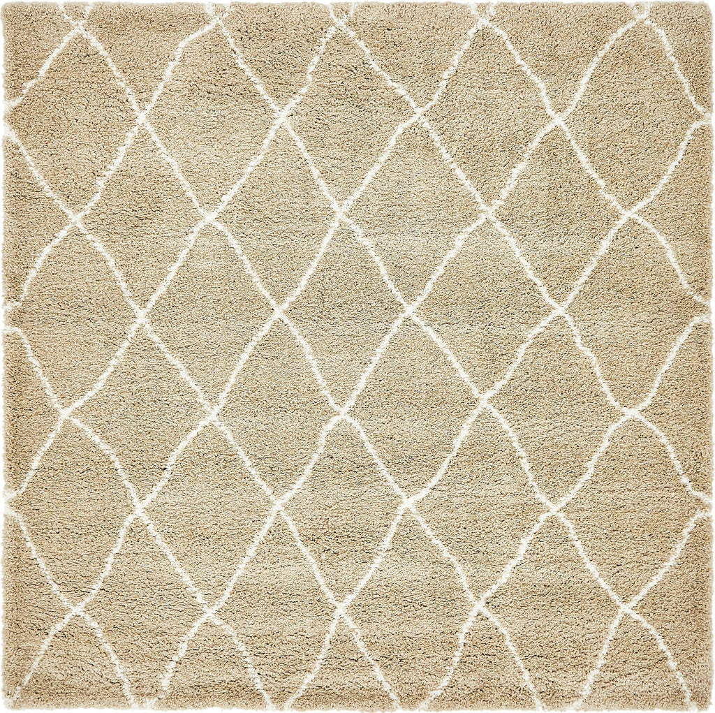 Trellis Rabat Shag Rug - The Nifty Decor