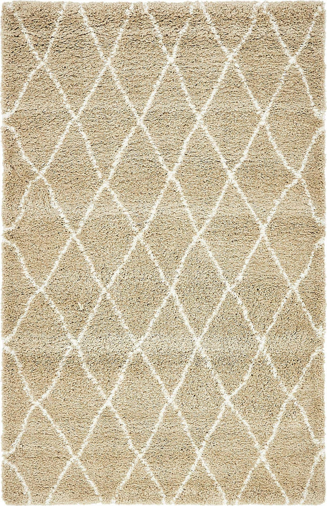 Trellis Rabat Shag Rug - The Nifty Decor
