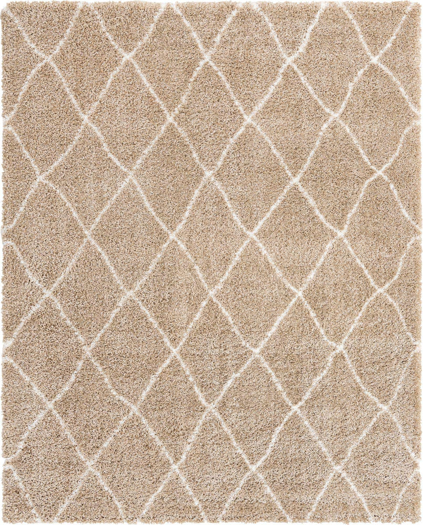 Trellis Rabat Shag Rug - The Nifty Decor