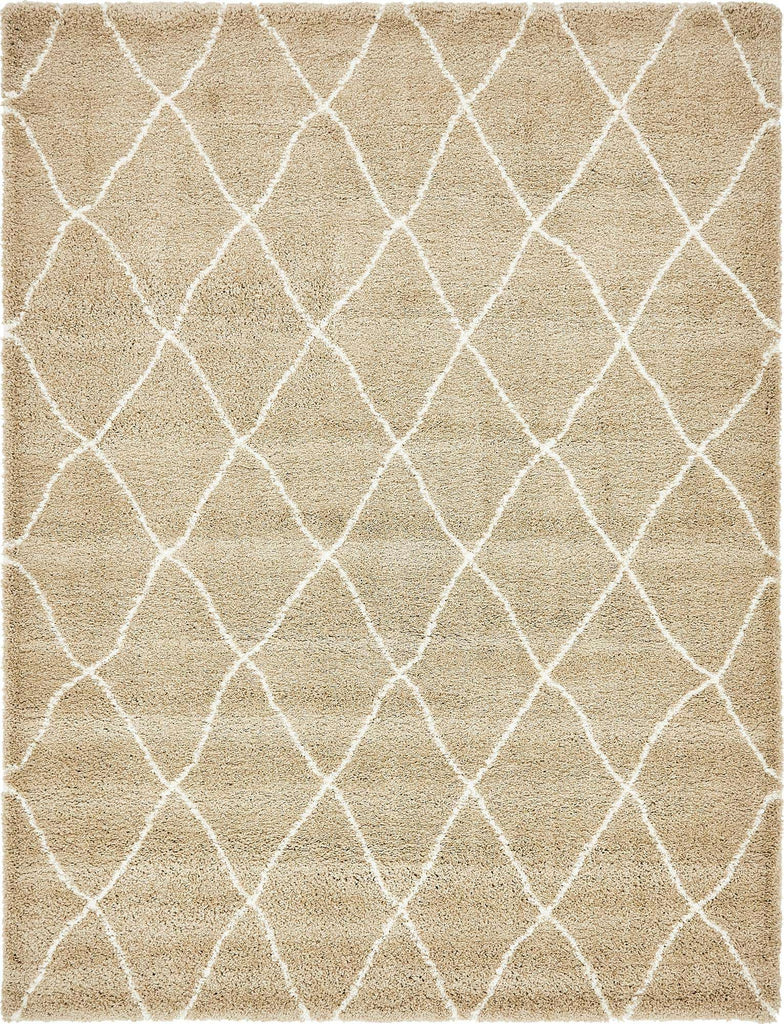 Trellis Rabat Shag Rug - The Nifty Decor