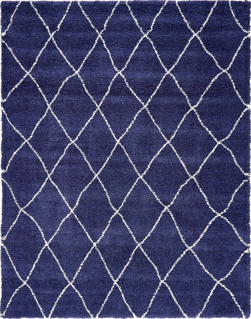Trellis Rabat Shag Rug - The Nifty Decor